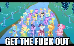 Don't like it?  There's the door, sugartits.